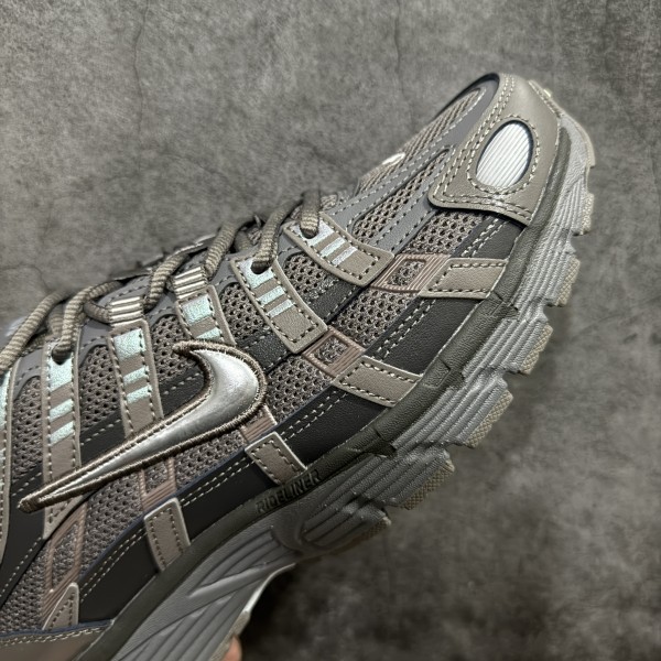 Nike P-6000 Cave Stone Medium Ash Flat Pewter Metallic Silver