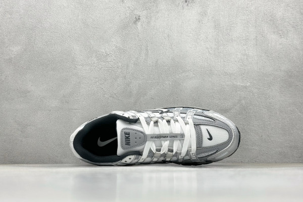 Nike P-6000 Metallic Silver Summit White-Wolf Grey