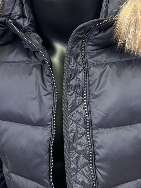 Moncler Boed Series FW25 Hooded Shearling Trimmed Short Down Jacket Down Jacket Women's Black