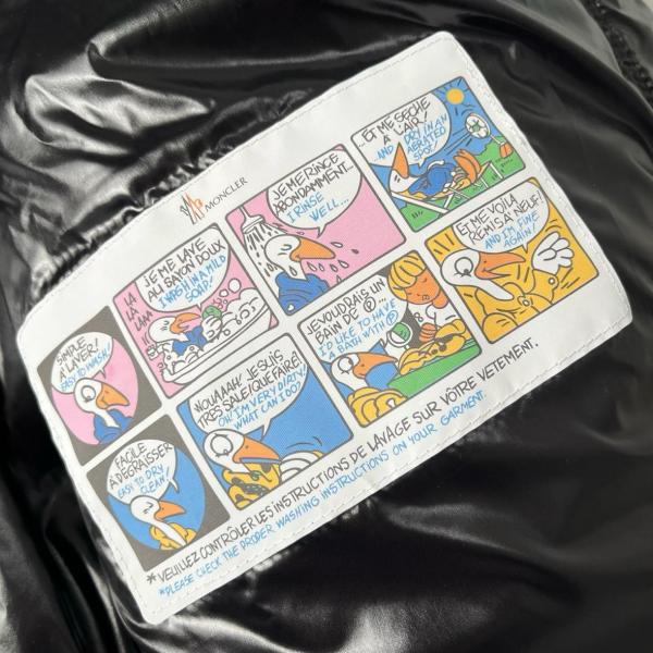 Moncler FW22 Down Jacket Men's Star Diamond Black