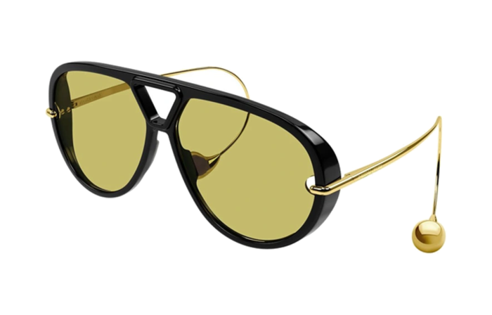 Bottega Veneta Pilot Frame Sunglasses
