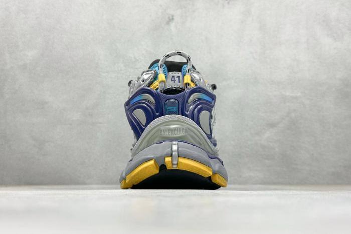 Balenciaga Runner Grey Blue Orange Aqua
