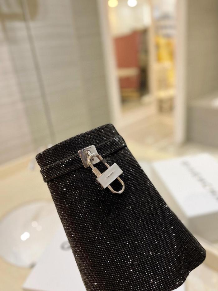 Givenchy Shark Lock Knee Medium Boots Women's Black