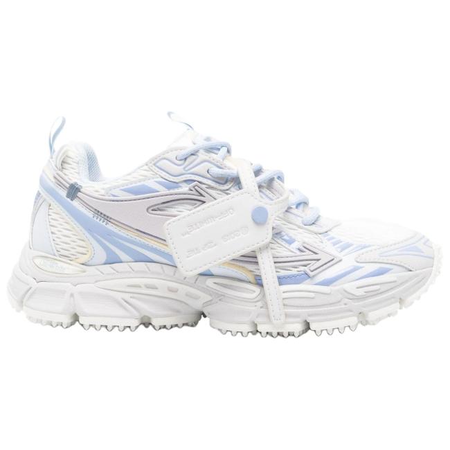 OFF WHITE Be Right Back Low top Casual Shoes White Blue