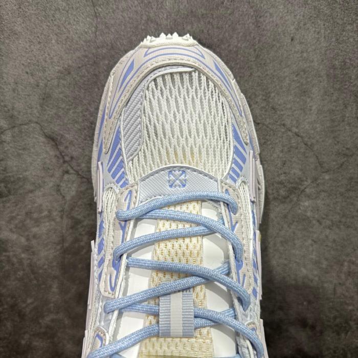 OFF WHITE Be Right Back Low top Casual Shoes White Blue