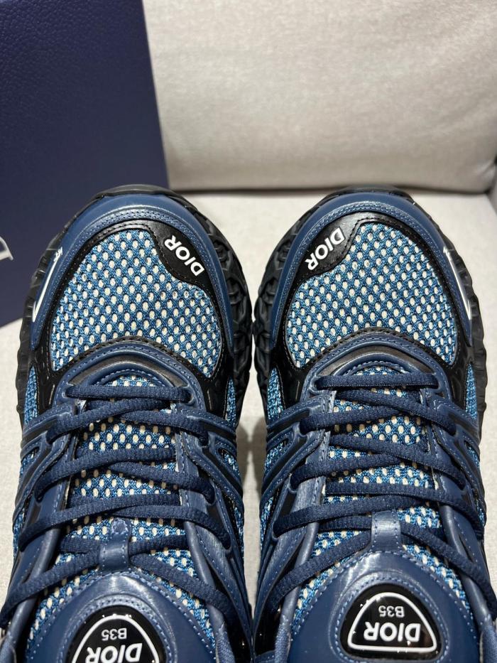 DIOR B35 NXXT Low top Casual Shoes Men's Blue