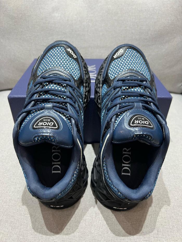 DIOR B35 NXXT Low top Casual Shoes Men's Blue