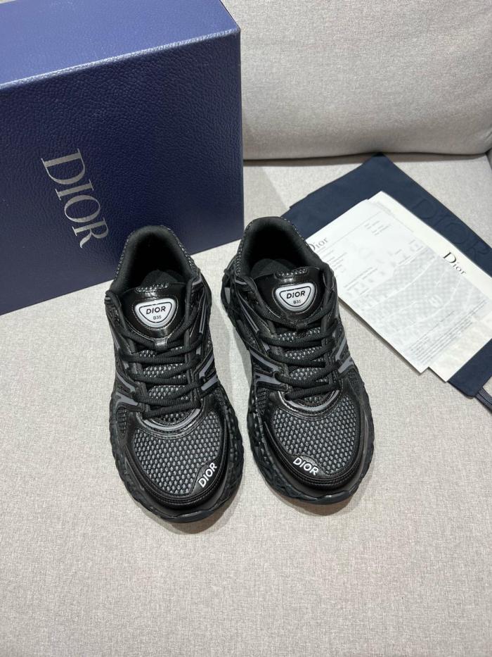 DIOR B35 Low top Casual Shoes Men's Black