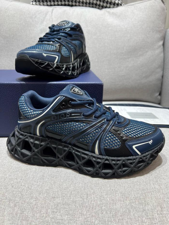 DIOR B35 NXXT Low top Casual Shoes Men's Blue