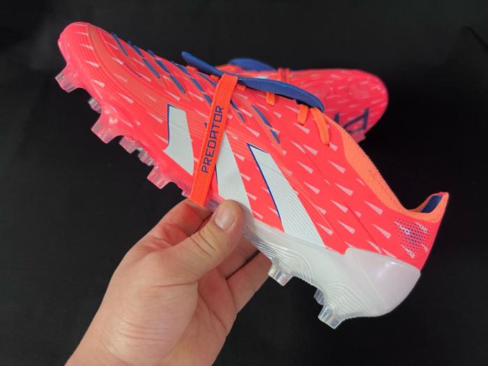 Adidas PREDATOR ELITE Soccer Shoes Unisex Coral Pink