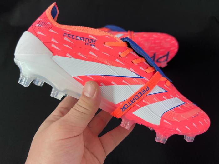 Adidas PREDATOR ELITE Soccer Shoes Unisex Coral Pink