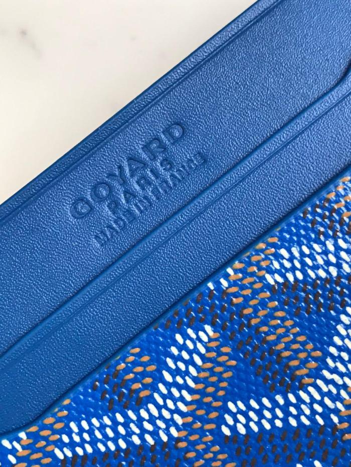 Wallet Goyard Saint Sulpice Sky Blue