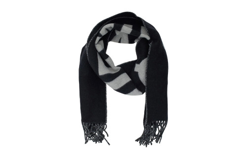 Jacquemus Logo Jacquard Fringed Edge Scarf