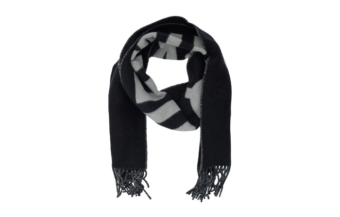 Jacquemus Logo Jacquard Fringed Edge Scarf