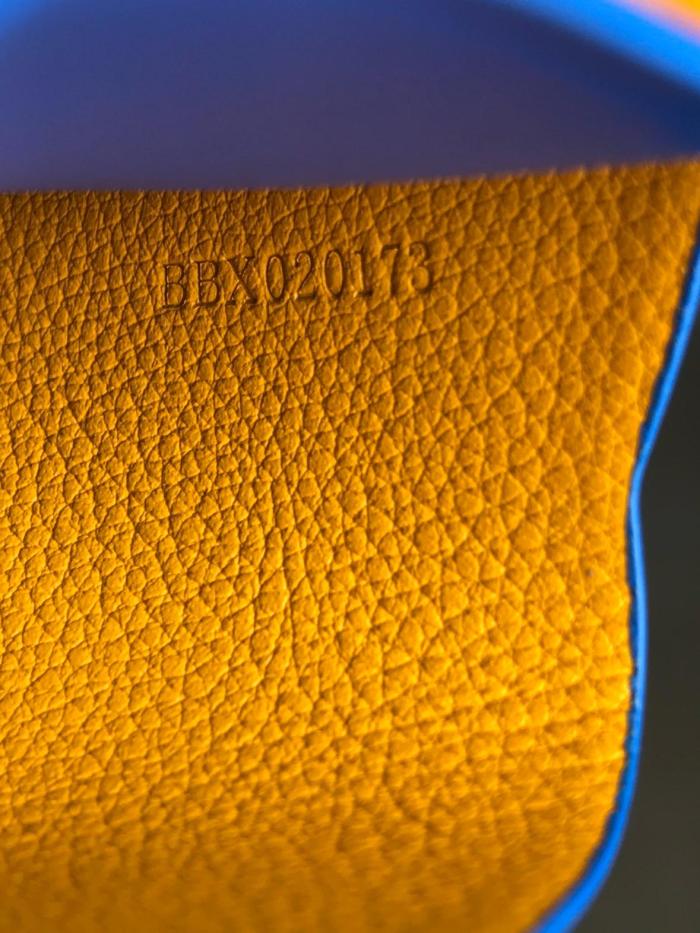 Wallet Goyard Saint Sulpice Sky Blue