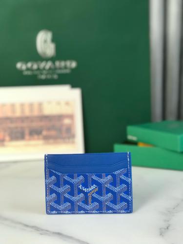 Wallet Goyard Saint Sulpice Sky Blue
