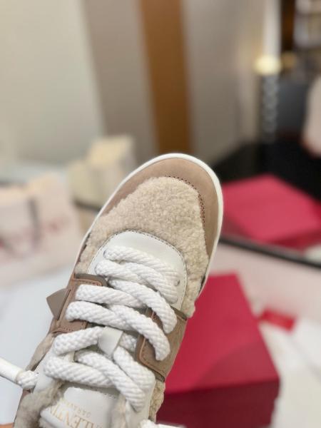 Valentino Garavani One Stud Lace-Up Sneakers