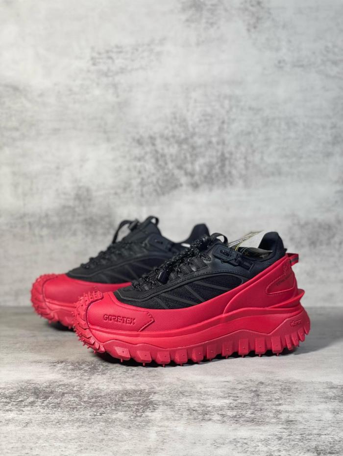Moncler Trailgrip Gore-Tex Black Red