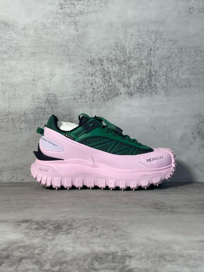 Moncler Trailgrip Gore-Tex Low Pink Green