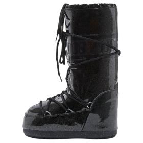 Moon Boot Icon Glitter Lace Up Boots