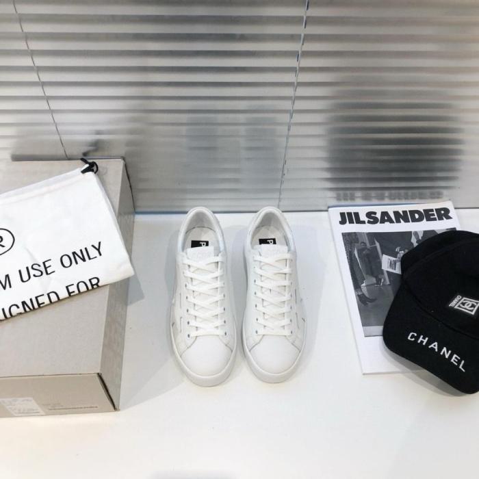 Golden Goose Purestar Stylish Skateboarding Shoes White