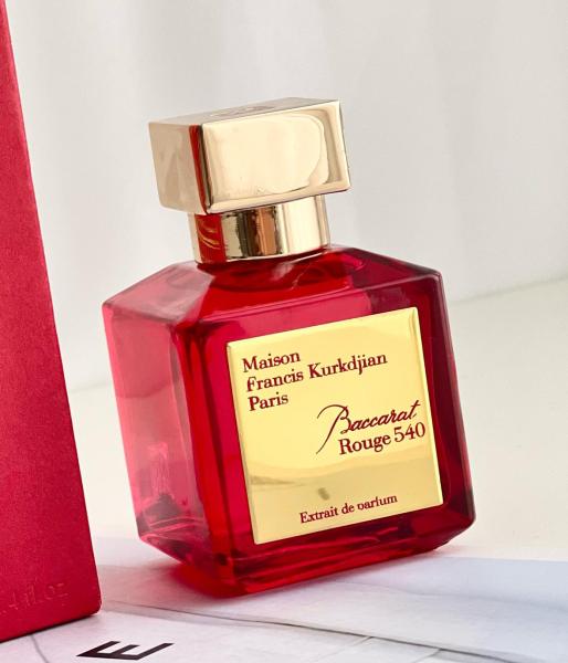 MAISON FRANCIS KURKDJIAN MFK Baccarat Rouge 540 Crystal Red Perfumes Potpourri Accord Parfum Saffron Ambergris