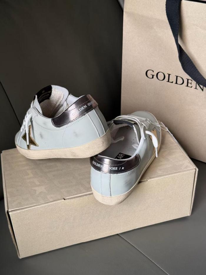 Golden Goose Super Star Low Top Skateboard Shoes White