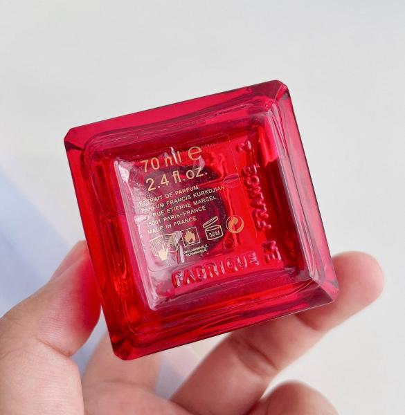 MAISON FRANCIS KURKDJIAN MFK Baccarat Rouge 540 Crystal Red Perfumes Potpourri Accord Parfum Saffron Ambergris