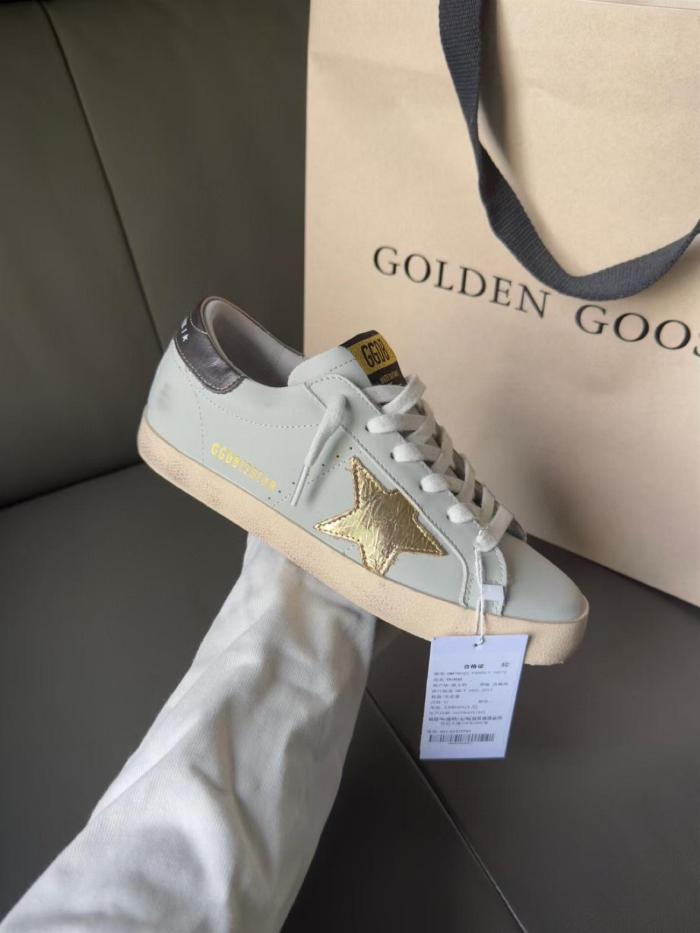 Golden Goose Super Star Low Top Skateboard Shoes White