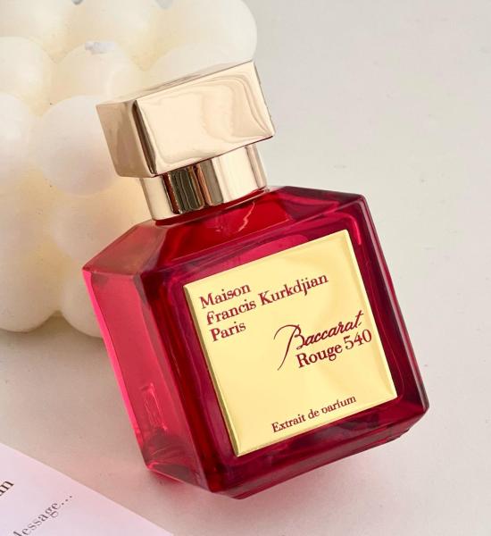 MAISON FRANCIS KURKDJIAN MFK Baccarat Rouge 540 Crystal Red Perfumes Potpourri Accord Parfum Saffron Ambergris
