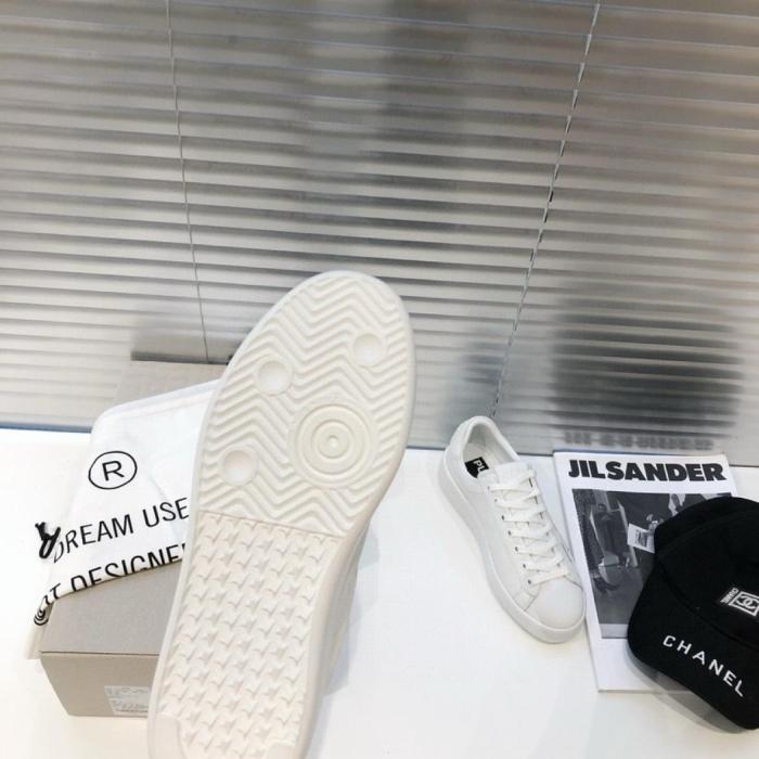 Golden Goose Purestar Stylish Skateboarding Shoes White