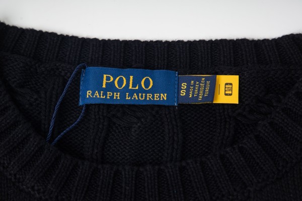 Polo Ralph Lauren Logo Embroidered Cable Knit Jumper