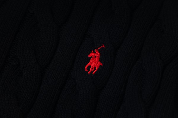 Polo Ralph Lauren Logo Embroidered Cable Knit Jumper