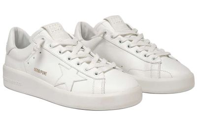 Golden Goose Purestar Stylish Skateboarding Shoes White