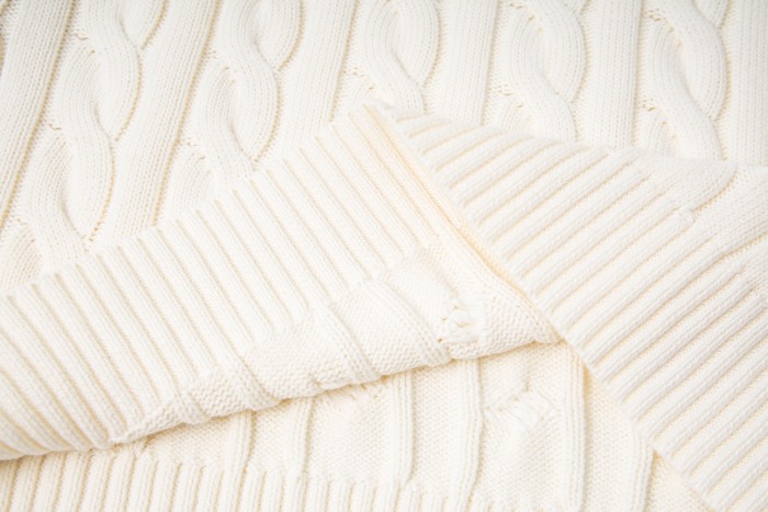 Polo Ralph Lauren Logo Embroidered Cable Knit Jumper