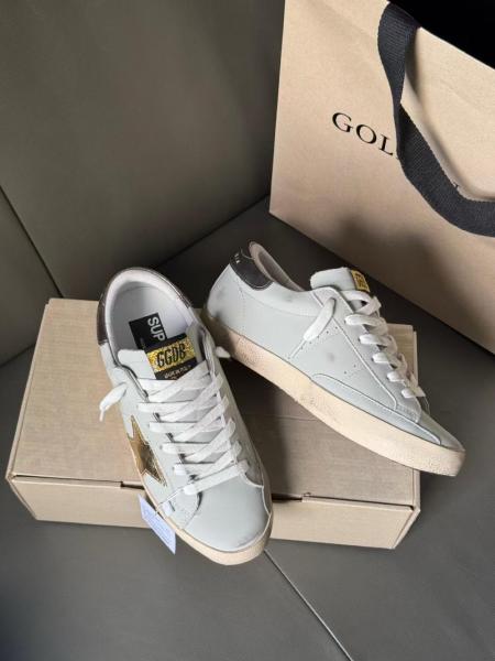 Golden Goose Super Star Low Top Skateboard Shoes White