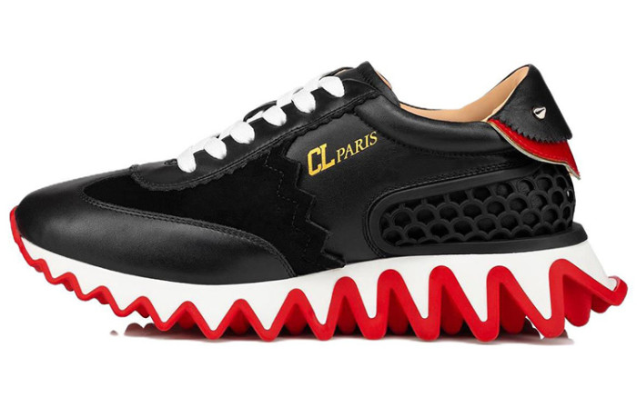 Christian Louboutin Contrast-sole Low-top Sneakers