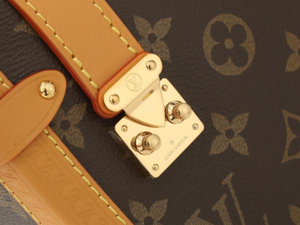 LOUIS VUITTON Side Trunk Handbag M46358 size 23.5*8.5*16 cm