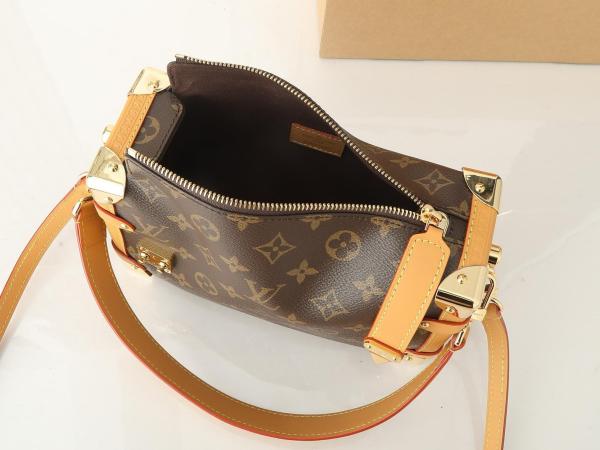 LOUIS VUITTON Side Trunk Handbag M46358 size 23.5*8.5*16 cm