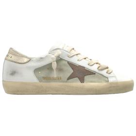 Golden Goose Superstar White Light Brown Platinum