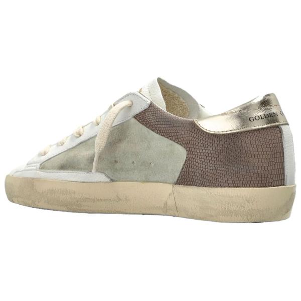 Golden Goose Superstar White Light Brown Platinum