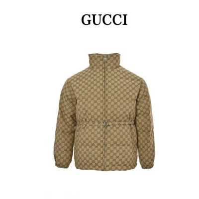 GUCCI Gg Zip Up Bomber Jacket