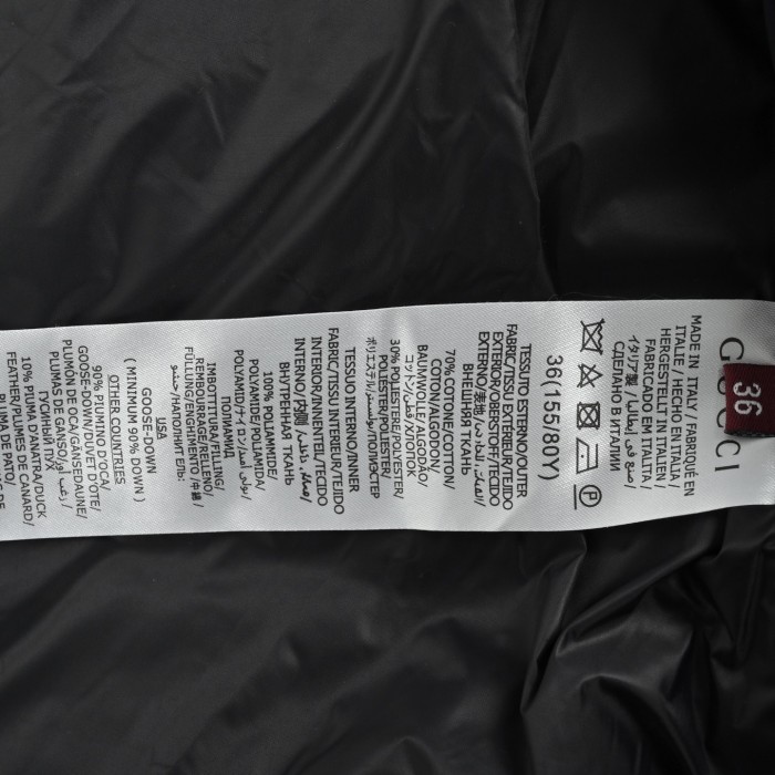 GUCCI Gg Zip Up Bomber Jacket