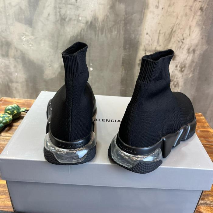Balenciaga Speed Clear Sole Black
