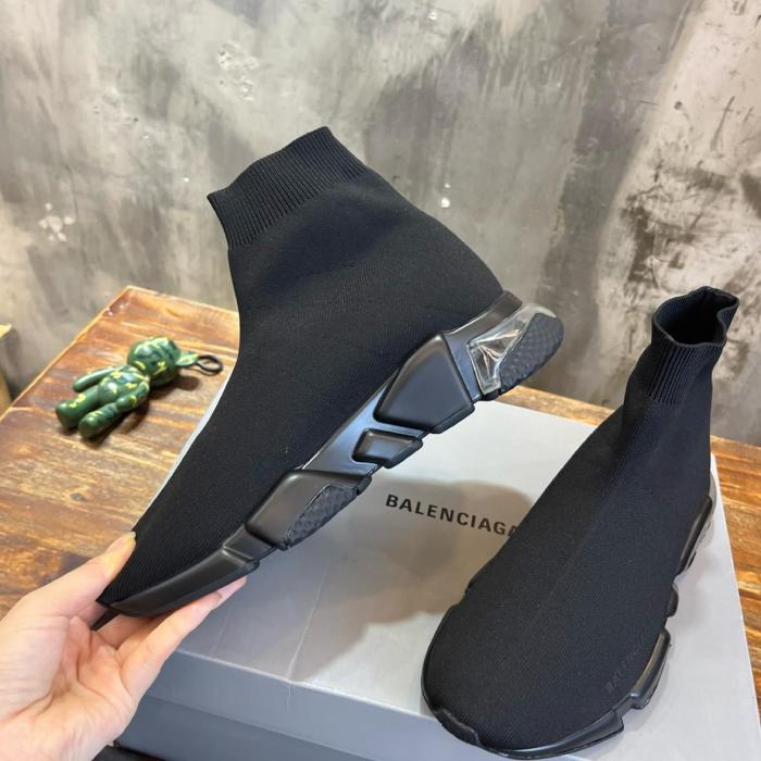 Balenciaga Speed Clear Sole Black
