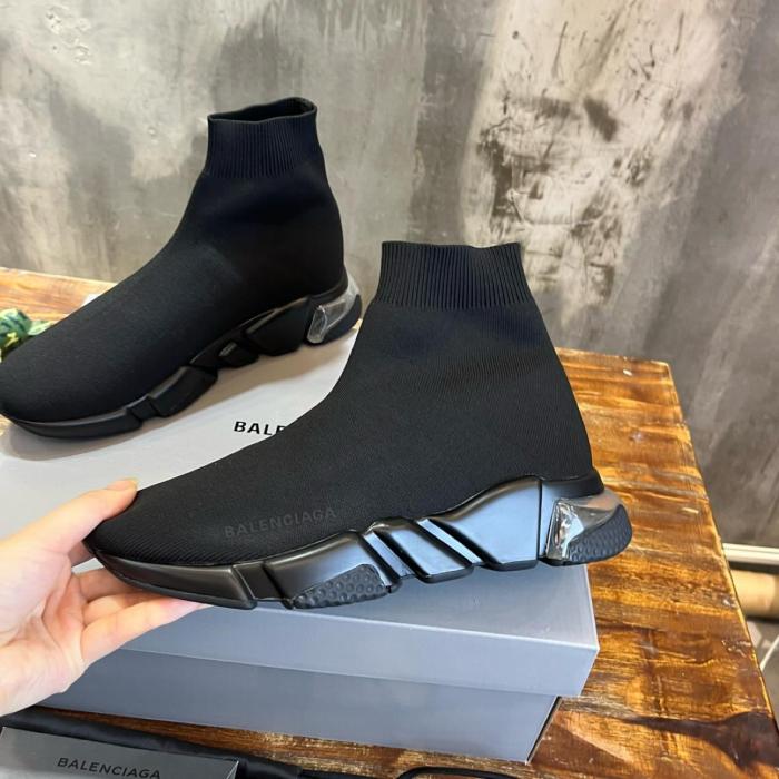 Balenciaga Speed Clear Sole Black