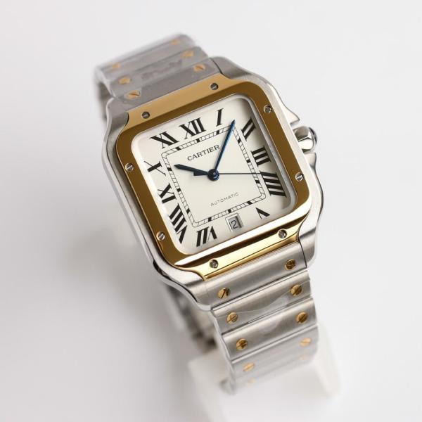 Cartier Men's SANTOS DE Watch W2SA0009 39.8 mm