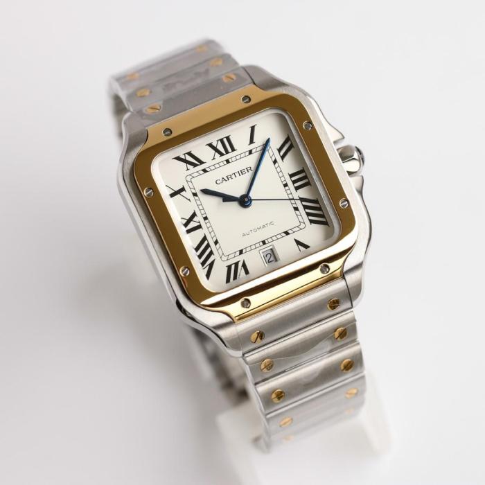 Cartier Men's SANTOS DE Watch W2SA0009 39.8 mm