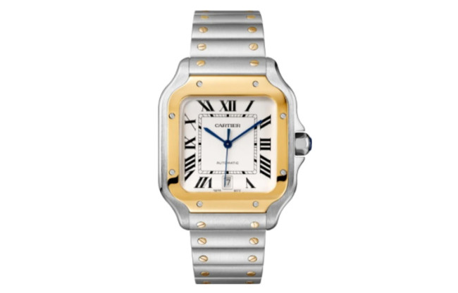 Cartier Men's SANTOS DE Watch W2SA0009 39.8 mm