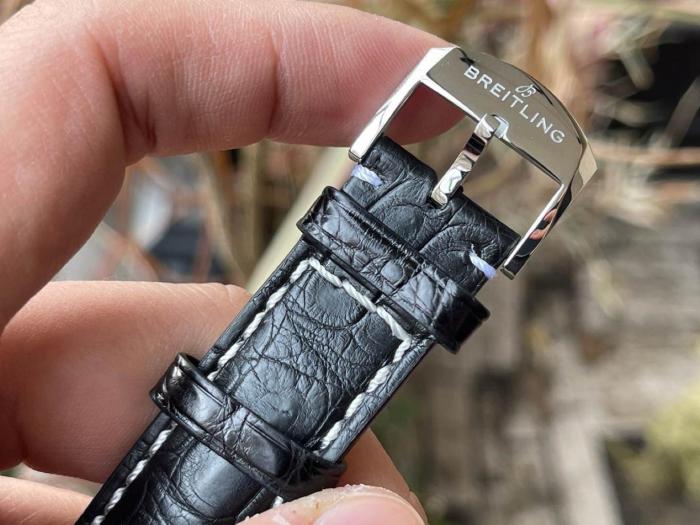 BREITLING Aviation Chronograph Collection Automatic Mechanical Movement Men's Watches Watch 41mm Green Dial